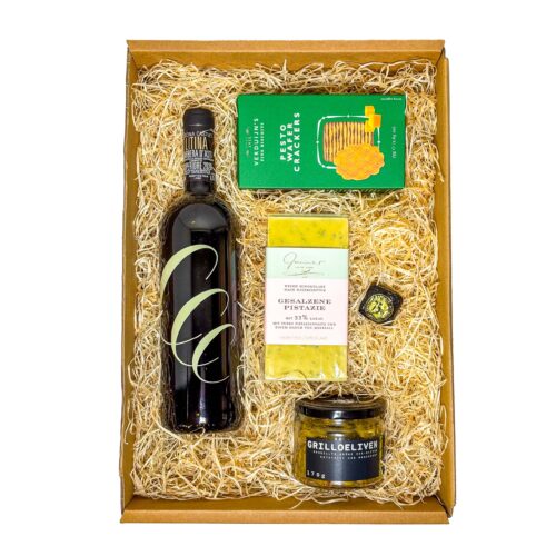 Diese Geschenkbox für Männer mit Rotwein ist eine schöne Geschenkidee.