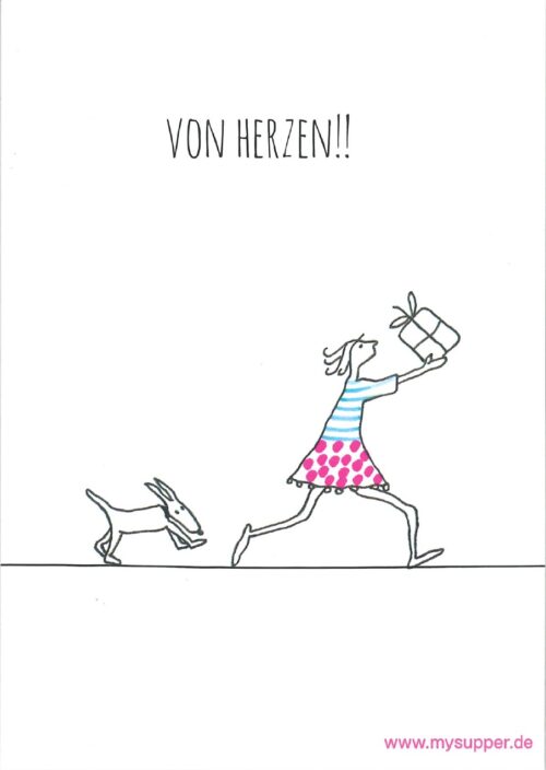 Geschenkbox »Von Herzen!!« von Mysupper