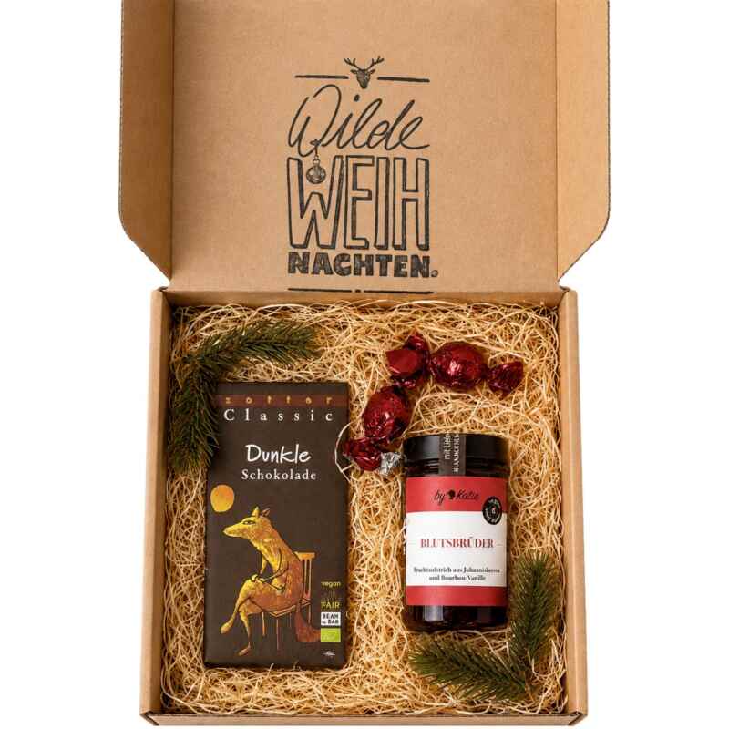 Der Wolf und seine Bärenbrüder — Weihnachtsgeschenk für Kunden