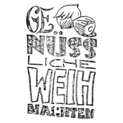 Weihnachtsstempel »Genüssliche Weihnachten« für die Geschenkbox