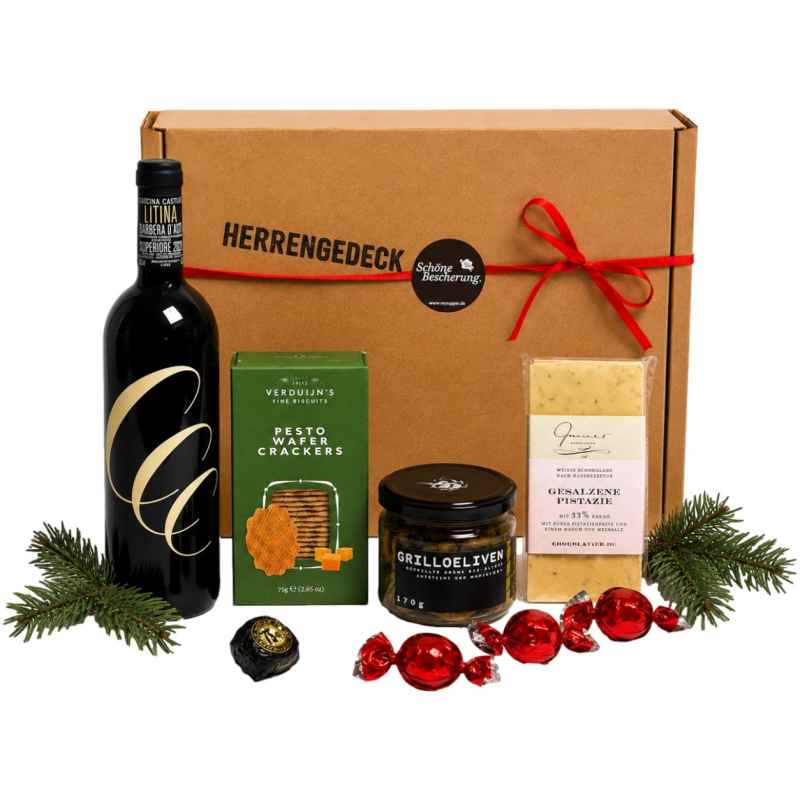 Rot gewinnt — Weihnachtsgeschenk für Kunden